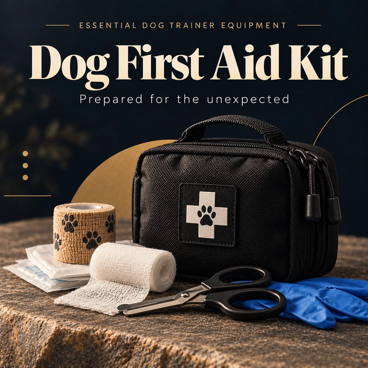 Dog first aid kit