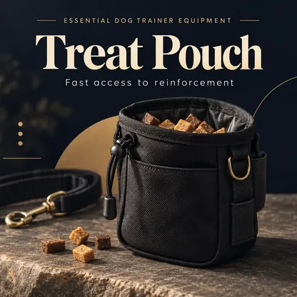 Treat pouch for dog training