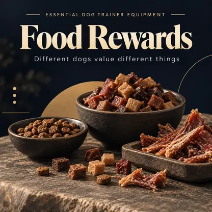 Food rewards for dog training