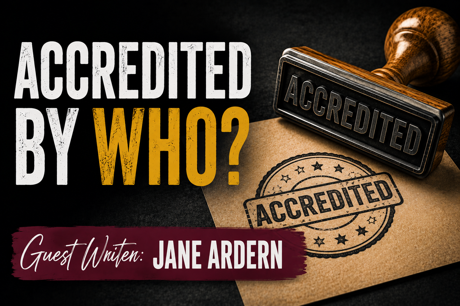 What Does “Accredited” Actually Mean in Dog Training?